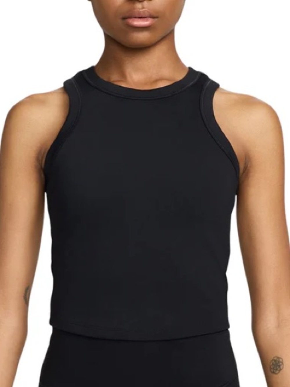 Nike One Fitted Dri-Fit Cropped Tank Top
